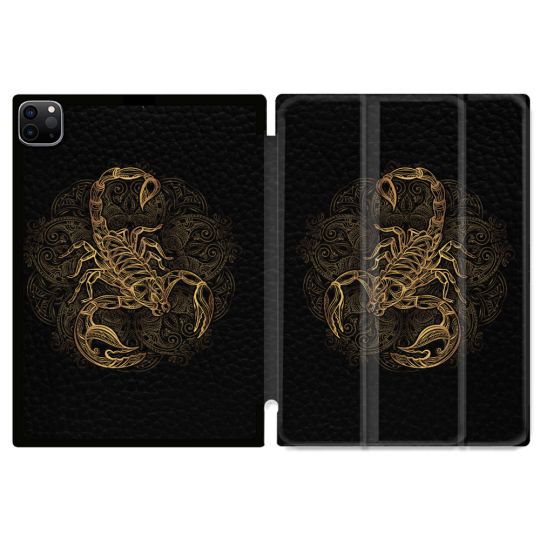 Coque Renforcée Pour Ipad Pro 11 M4 2024 Animal Scorpion Fresque