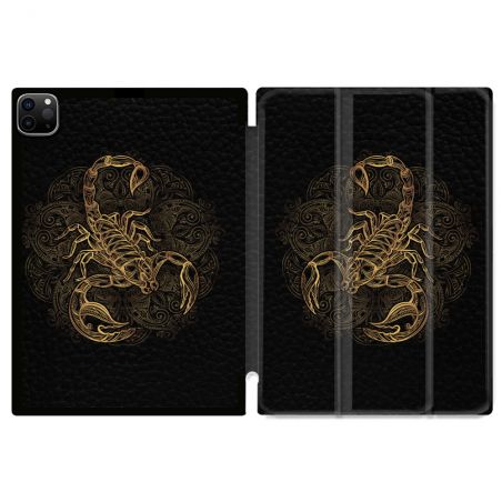 Coque Renforcée Pour Ipad Pro 11 M4 2024 Animal Scorpion Fresque