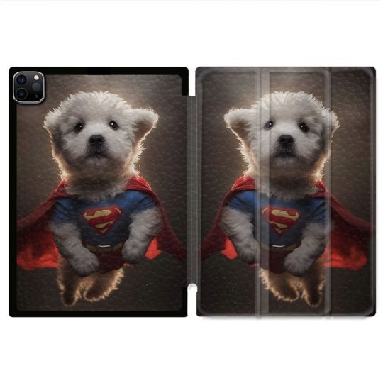 Coque Renforcée Pour Ipad Pro 11 M4 2024 Animal Super Chien
