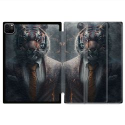 Coque Renforcée Pour Ipad Pro 11 M4 2024 Animal Tigre Business