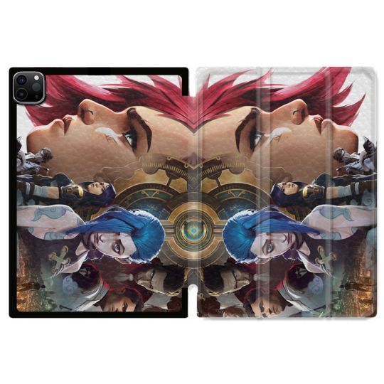 Coque Renforcée Pour Ipad Pro 11 M4 2024 Arcane Jinx Sœur