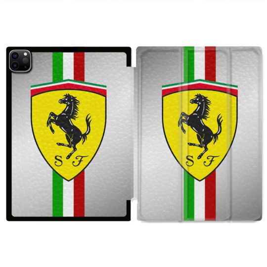 Coque Renforcée Pour Ipad Pro 11 M4 2024 Ferrari Ligne