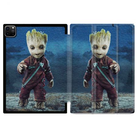 Coque Renforcée Pour Ipad Pro 11 M4 2024 Groot Bleu