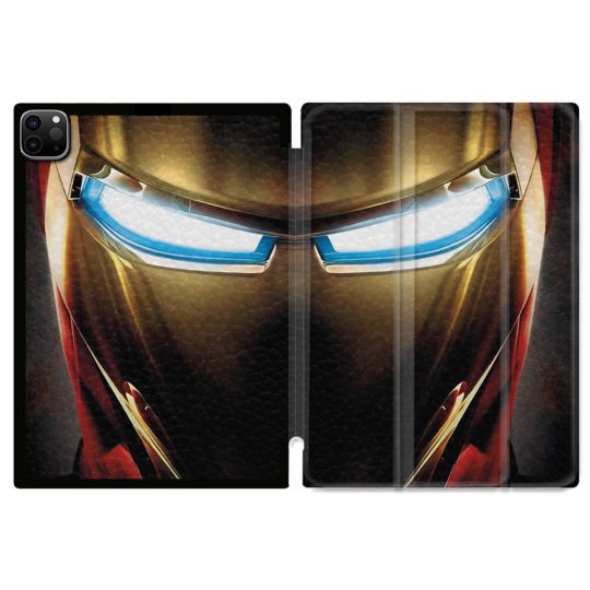 Coque Renforcée Pour Ipad Pro 11 M4 2024 Iron Man Casque