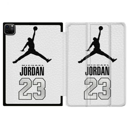 Coque Renforcée Pour Ipad Pro 11 M4 2024 Jordan 23 Blanc