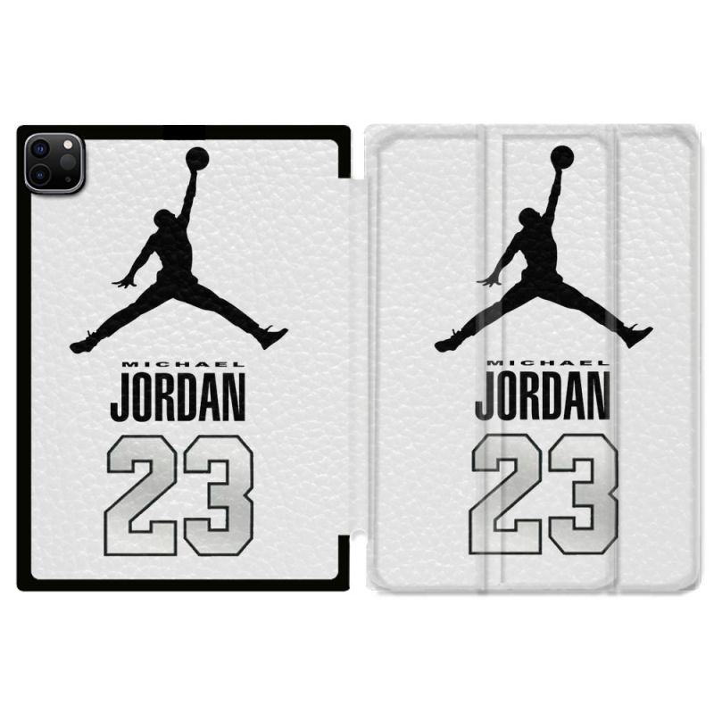 Coque Renforcée Pour Ipad Pro 11 M4 2024 Jordan 23 Blanc