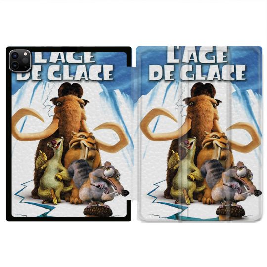 Coque Renforcée Pour Ipad Pro 11 M4 2024 L'âge de Glace Affiche