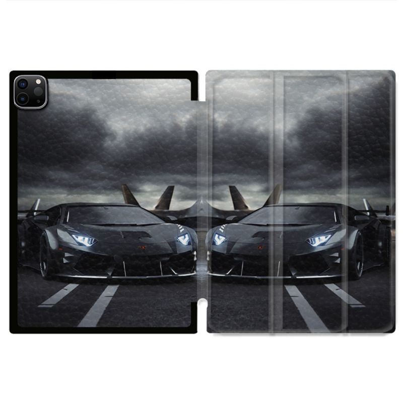 Coque Renforcée Pour Ipad Pro 11 M4 2024 Lamborghini Avion