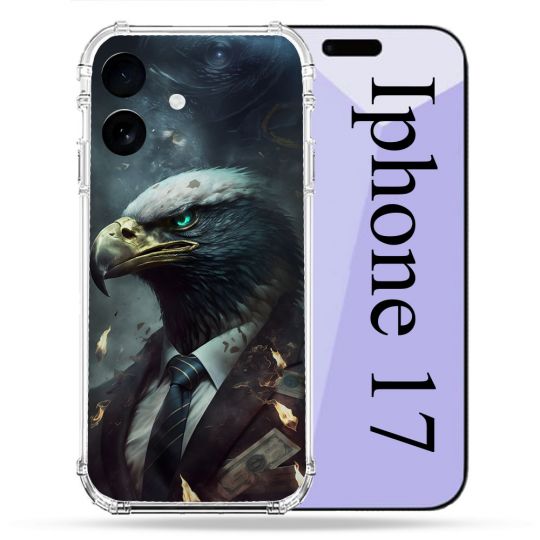 Coque Renforcée Pour Iphone 17 Animal Aigle Business