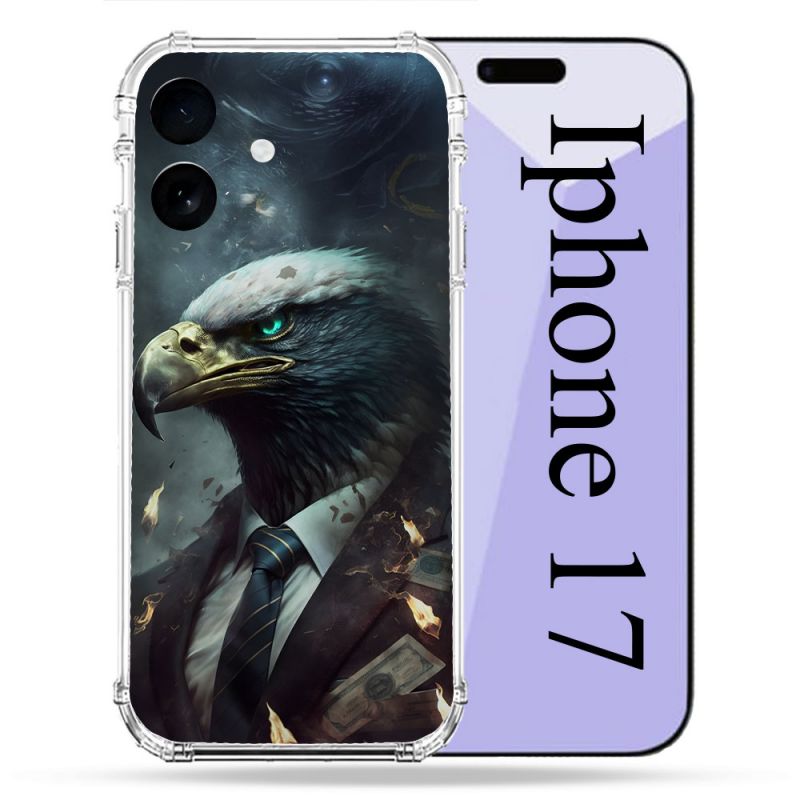 Coque Renforcée Pour Iphone 17 Animal Aigle Business