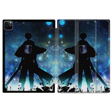 Coque Renforcée Pour Ipad Pro 11 M4 2024 Manga Attaque Titans Levi