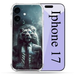 Coque Renforcée Pour Iphone 17 Animal Lion Business