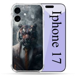 Coque Renforcée Pour Iphone 17 Animal Tigre Business