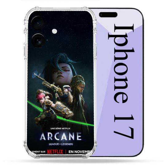 Coque Renforcée Pour Iphone 17 Arcane Affiche
