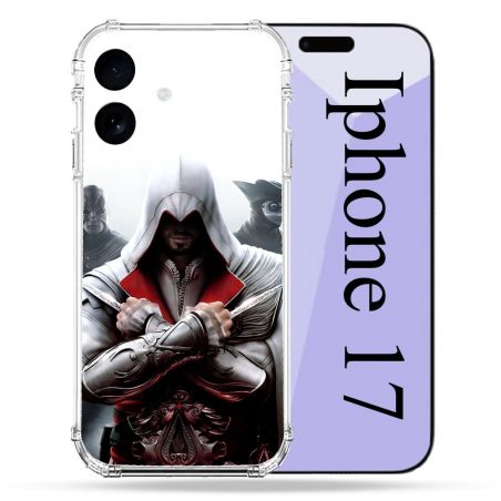 Coque Renforcée Pour Iphone 17 Assassin Creed Mask