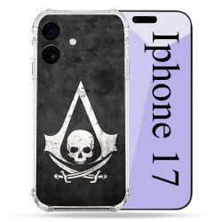 Coque Renforcée Pour Iphone 17 Assassin Creed Tete Mort