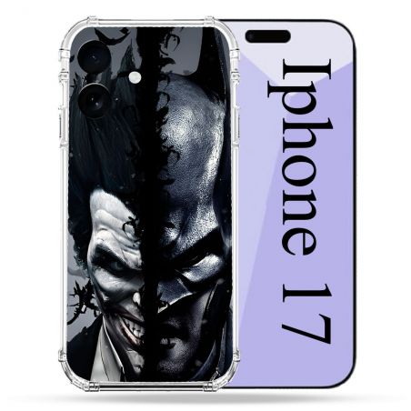 Coque Renforcée Pour Iphone 17 Batman Joker
