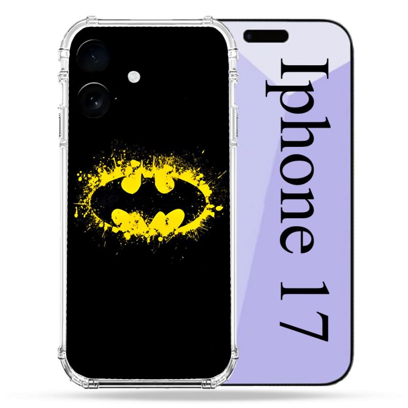 Coque Renforcée Pour Iphone 17 Batman Logo