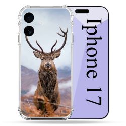 Coque Renforcée Pour Iphone 17 Chasse Chevreuil Montagne