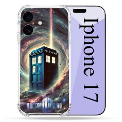 Coque Renforcée Pour Iphone 17 Dr Who Tardis Univers