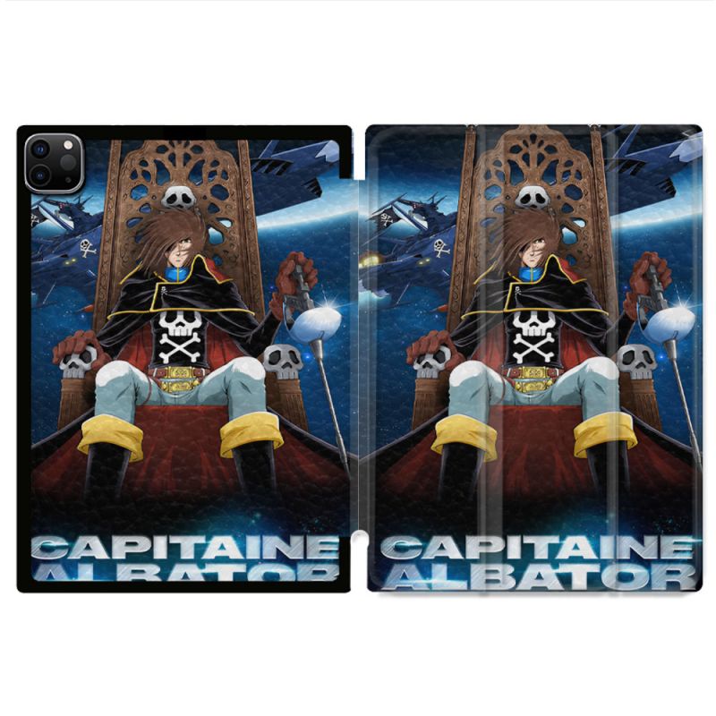 Coque Renforcée Pour Ipad Pro 11 M4 2024 Manga Capitaine Albator