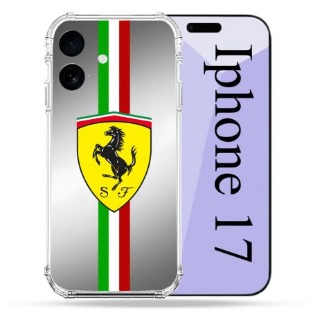 Coque Renforcée Pour Iphone 17 Ferrari Ligne
