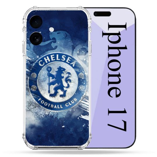 Coque Renforcée Pour Iphone 17 Foot Chelsea