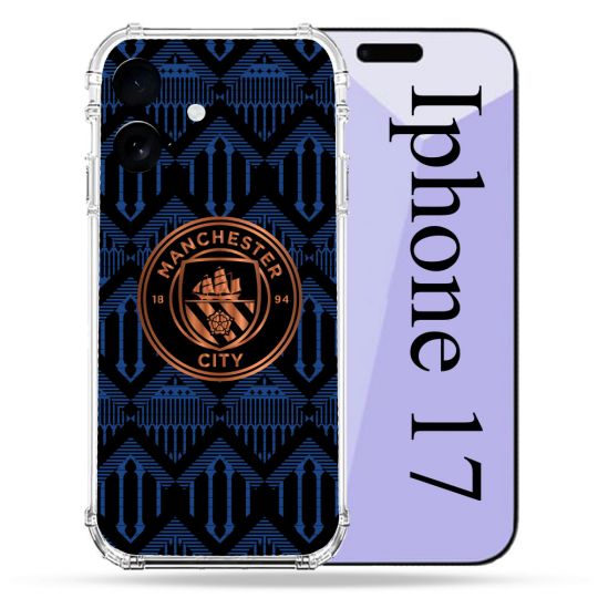 Coque Renforcée Pour Iphone 17 Foot Manchester City
