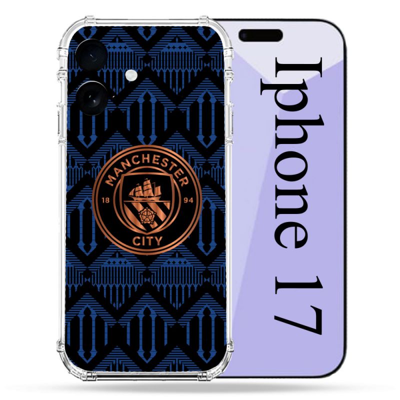 Coque Renforcée Pour Iphone 17 Foot Manchester City