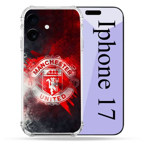 Coque Renforcée Pour Iphone 17 Foot Manchester United