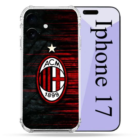 Coque Renforcée Pour Iphone 17 Foot Milan AC