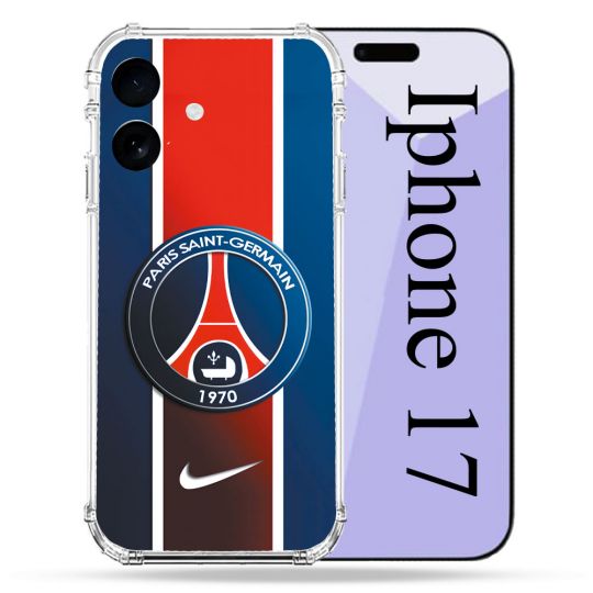 Coque Renforcée Pour Iphone 17 Foot PSG 1970