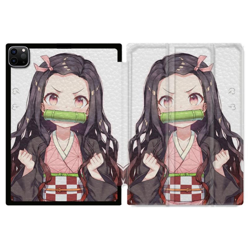 Coque Renforcée Pour Ipad Pro 11 M4 2024 Manga Demon Slayer Nezuko