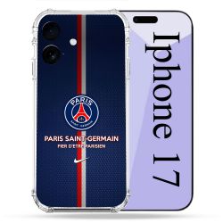 Coque Renforcée Pour Iphone 17 Foot PSG Fier