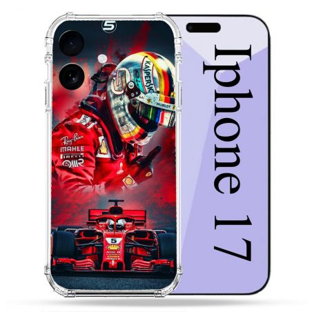 Coque Renforcée Pour Iphone 17 Formule 1 F1 Ferrari