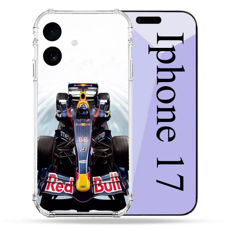 Coque Renforcée Pour Iphone 17 Formule 1 F1 Red Bull