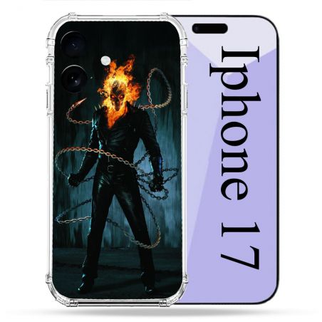 Coque Renforcée Pour Iphone 17 Ghost Rider