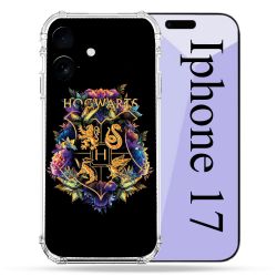 Coque Renforcée Pour Iphone 17 Harry Potter Hogwarts