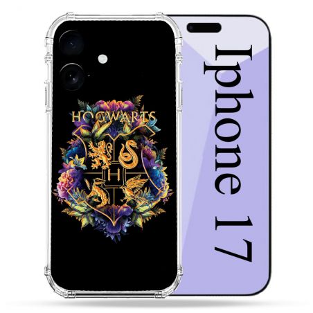 Coque Renforcée Pour Iphone 17 Harry Potter Hogwarts