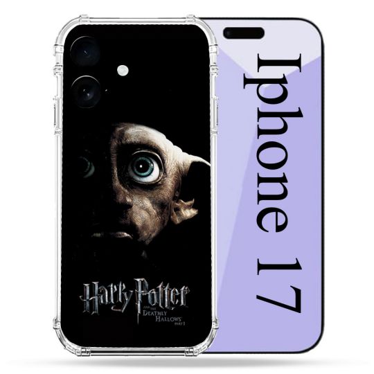 Coque Renforcée Pour Iphone 17 Harry Potter Hollows Dobby