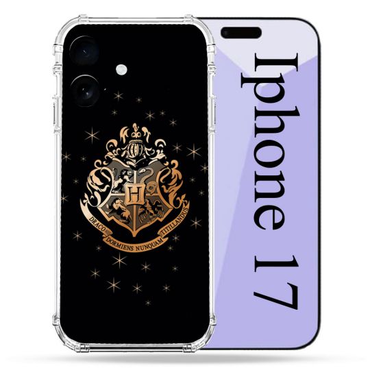 Coque Renforcée Pour Iphone 17 Harry Potter Poudlard