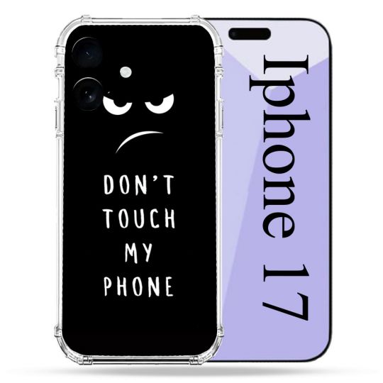 Coque Renforcée Pour Iphone 17 Humour Don't Touch