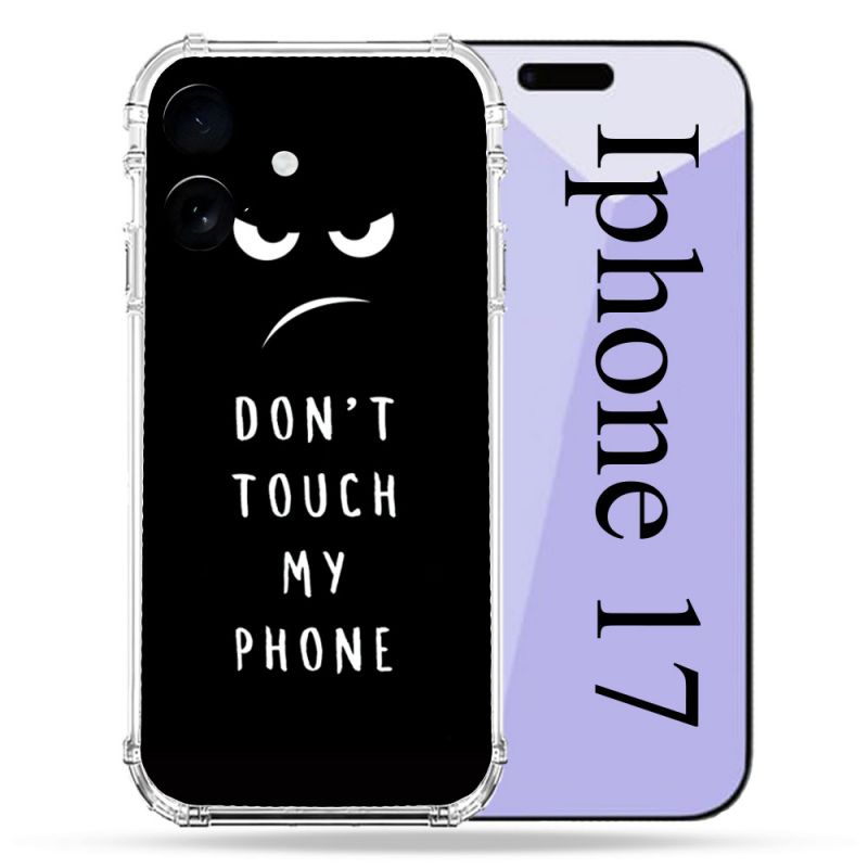 Coque Renforcée Pour Iphone 17 Humour Don't Touch