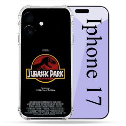 Coque Renforcée Pour Iphone 17 Jurassic Park Affiche