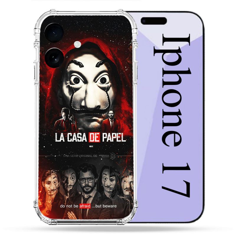 Coque Renforcée Pour Iphone 17 La Casa De Papel