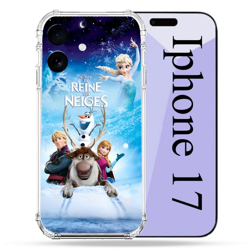 Coque Renforcée Pour Iphone 17 La Reine Des Neiges
