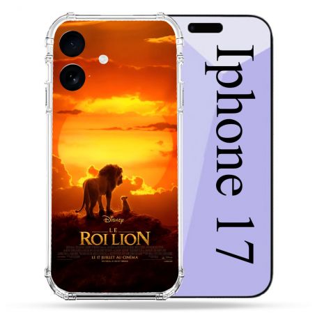 Coque Renforcée Pour Iphone 17 Le Roi Lion Affiche