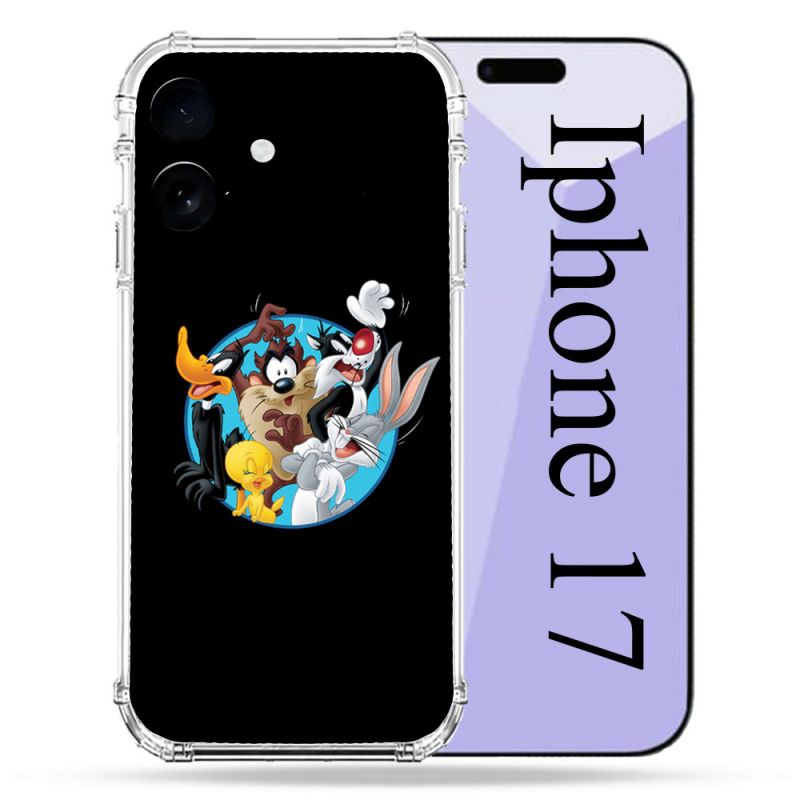 Coque Renforcée Pour Iphone 17 Looney Tunes
