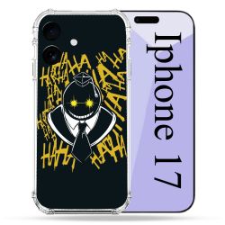 Coque Renforcée Pour Iphone 17 Manga Assassination Classroom Kuro Noir