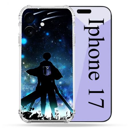 Coque Renforcée Pour Iphone 17 Manga Attaque Titans Levi